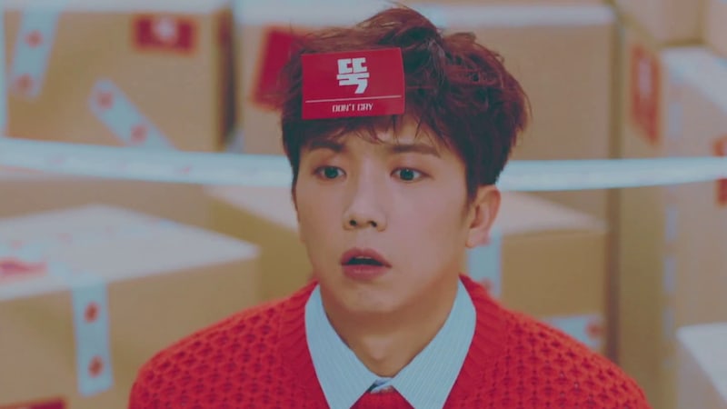 Watch: 2PM's Wooyoung Makes Solo Comeback With MVs For 'Don't Cry' And 'Party Shots'