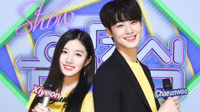 'Music Core' Responds To Reports Of ASTRO's Cha Eun Woo And PRISTIN's Xiyeon Leaving MC Positions