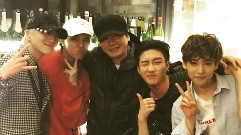 Yang Hyun Suk Follows WINNER On Instagram And Reveals Expected Comeback Date