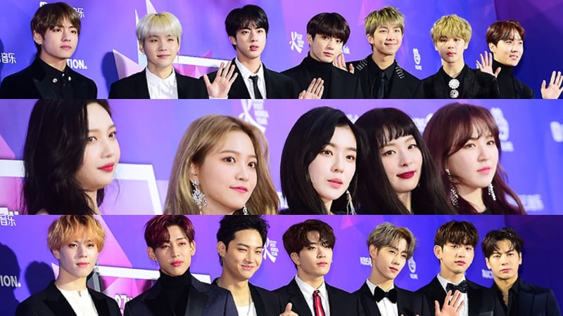 Stars Stun On The Red Carpet For The 27th Seoul Music Awards