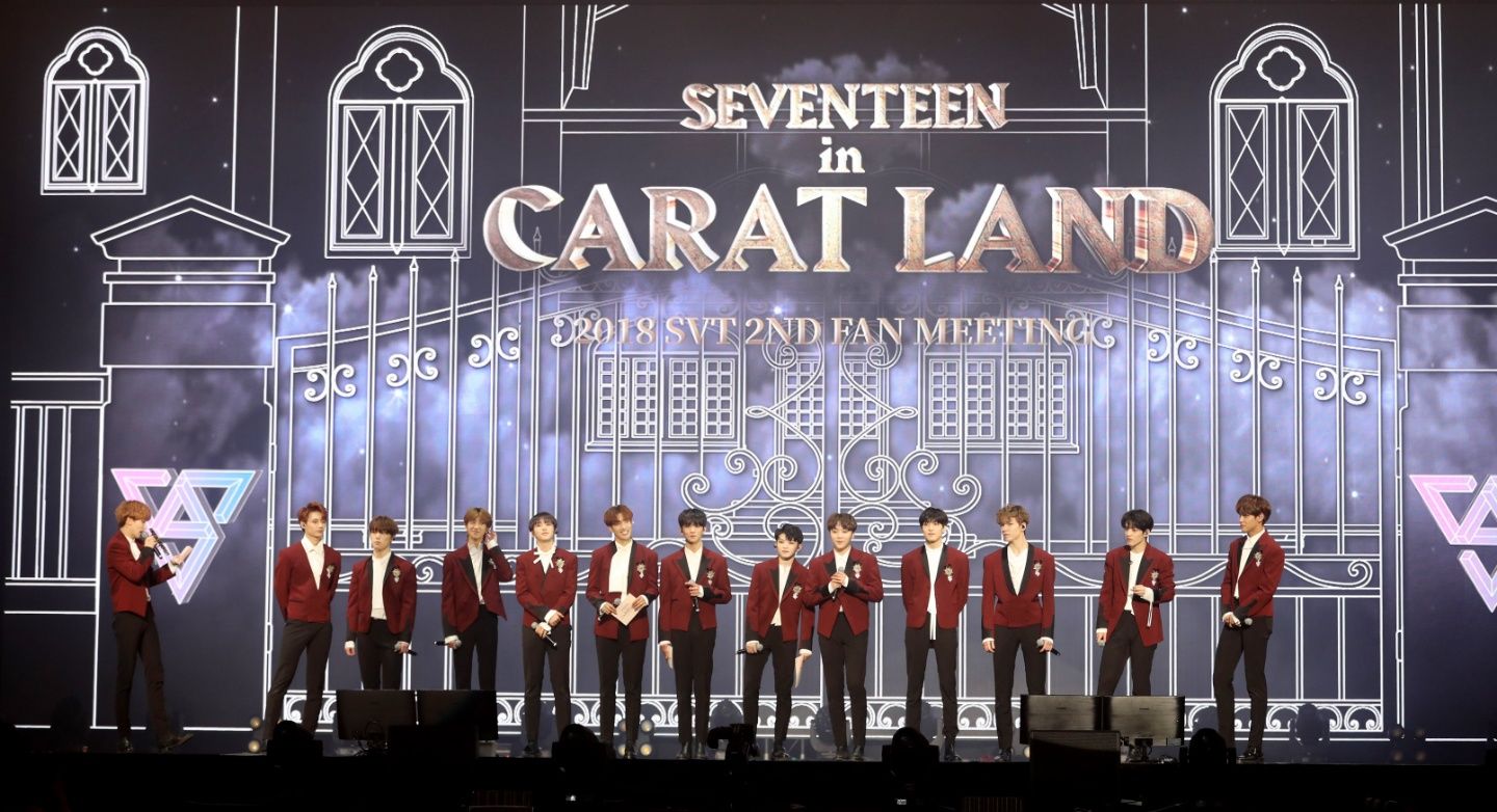 SEVENTEEN Reflects On Their Past Year And Shares Goals At 2nd Fan Meeting