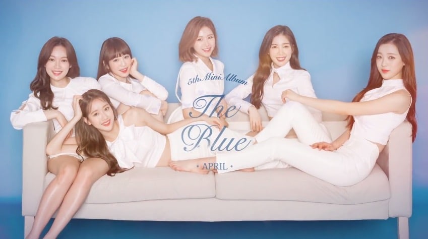 Update: APRIL Previews All Their New Songs On 'The Blue' In Highlight Medley