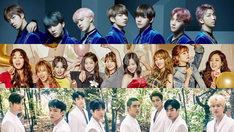 BTS, TWICE, EXO Top TIME Magazine's List Of 6 Best K-Pop Groups