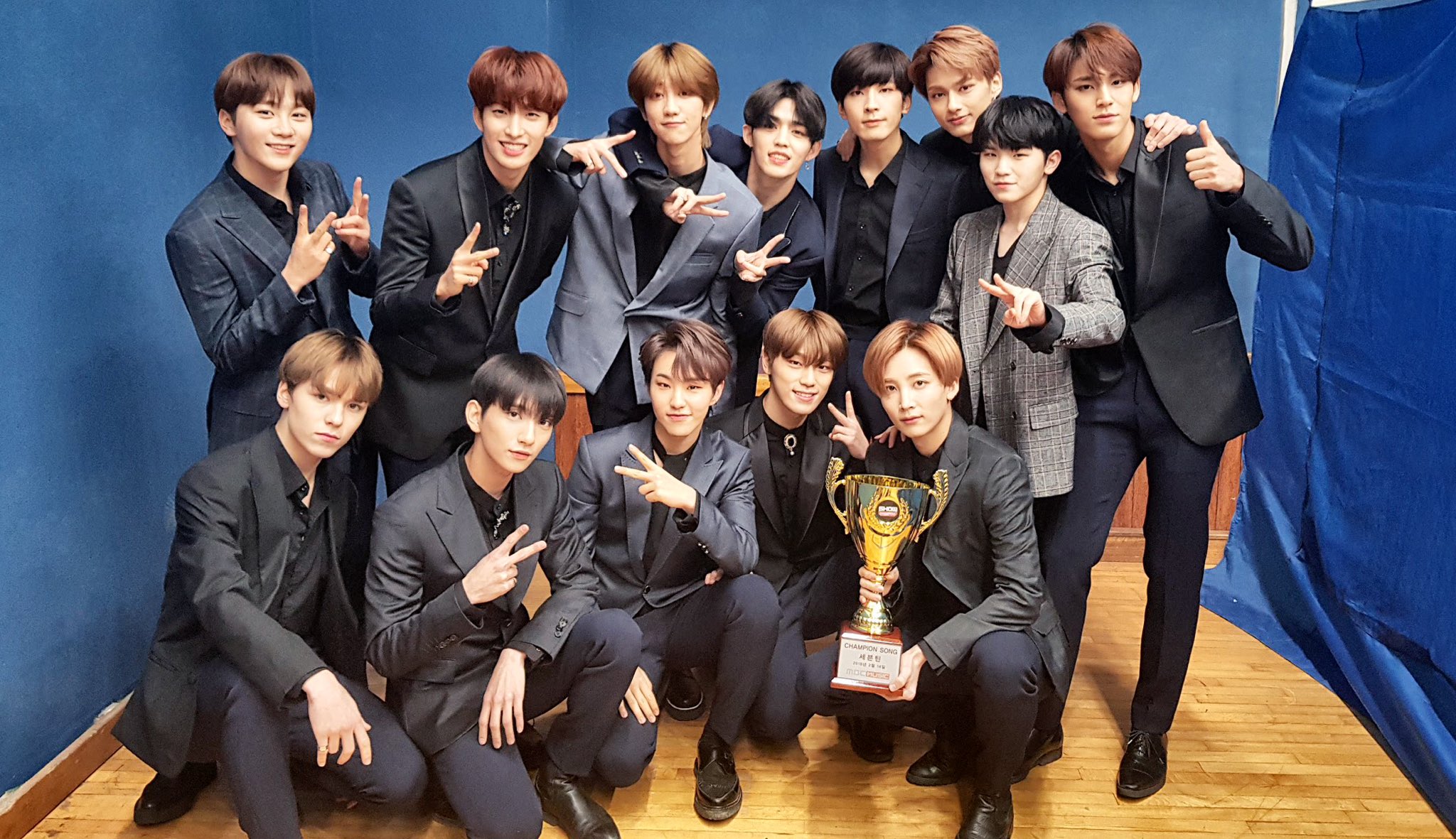SEVENTEEN Takes 1st Win For 'Thanks' On 'Show Champion'