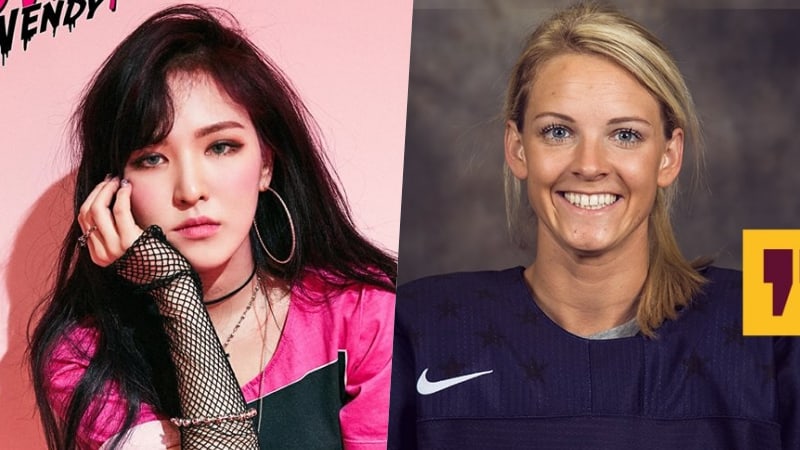 U.S. Olympic Gold Medalist Reaches Out To Red Velvet's Wendy After Finding Out They Were High School Teammates