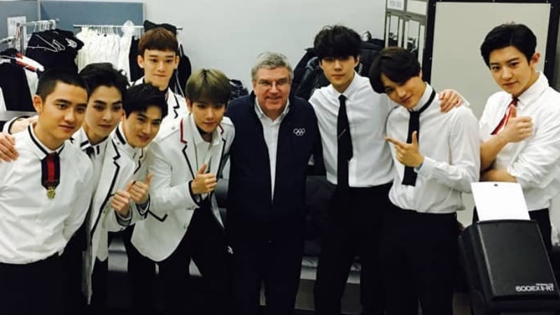 Exo Shares Photos From 2018 Olympics Closing Ceremony And Thanks