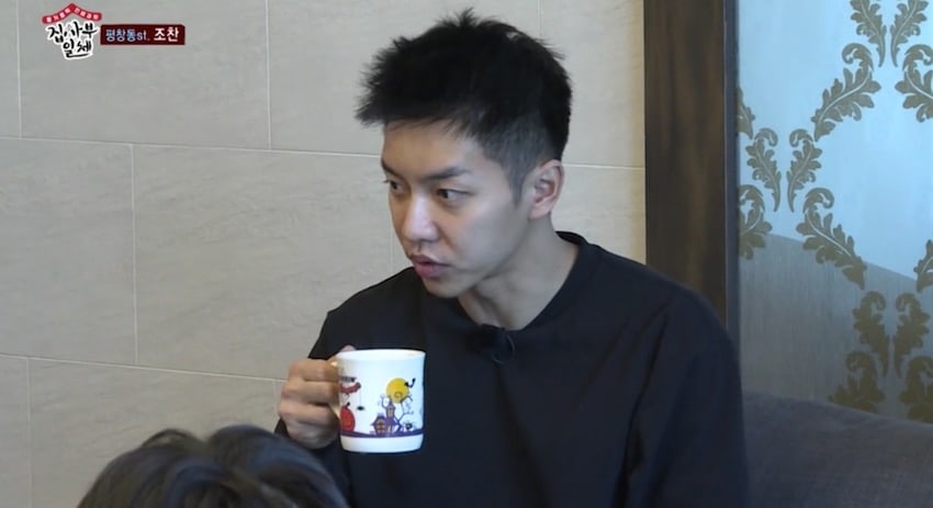 Lee Seung Gi Can't Stop Talking About The Military