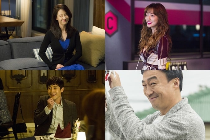 Song Ji Hyo, Lee El, Shin Ha Kyun, And Lee Sung Min Find Themselves In An Affair Game In Upcoming Film