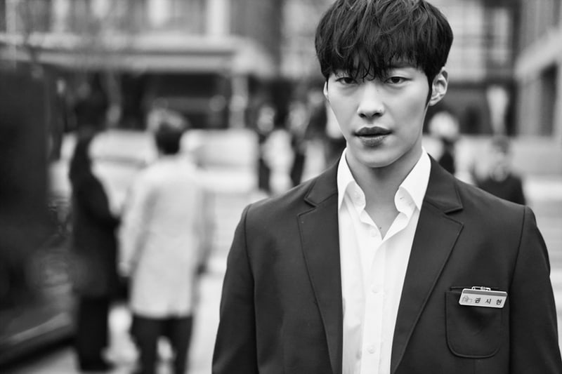 Woo Do Hwan Stuns In New Black-And-White Stills For 'Tempted'