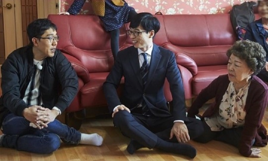 Yoo Jae Suk Surprises Kim Je Dong's Mother On 'Infinite Challenge'
