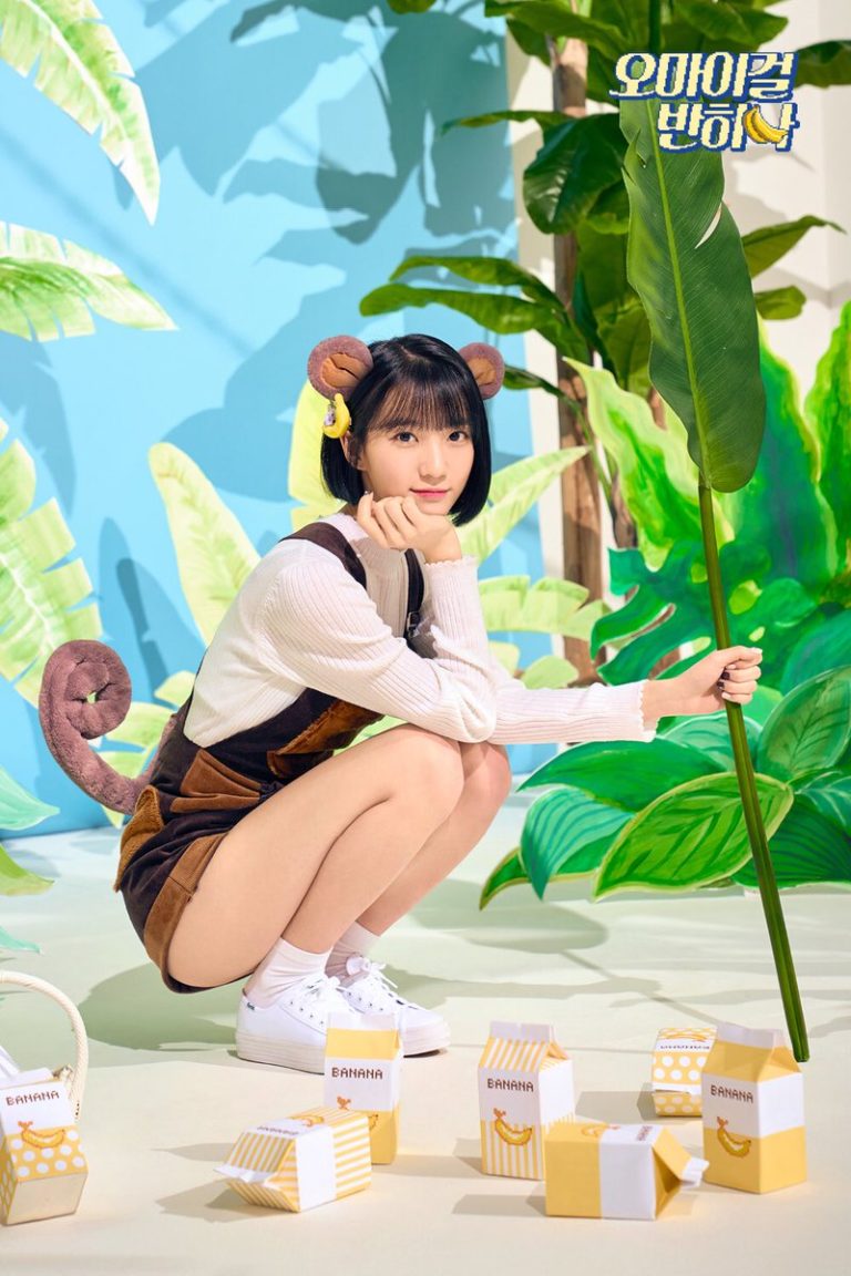 Update Oh My Girl Drops More Concept Photos For “Banana Allergy Monkey