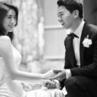 Joo Jin Mo And His Wife Are Glowing With Happiness In Beautiful Wedding Pictorial