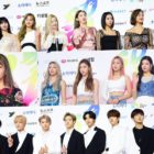 Stars Walk The Blue Carpet At Day 1 Of 2019 Soribada Best K-Music Awards