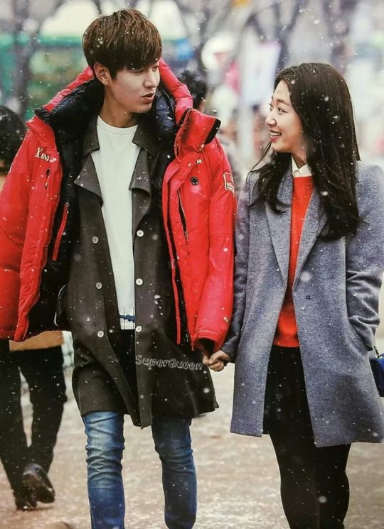 Lee Min Ho dan Park Shin Hye di The Heirs