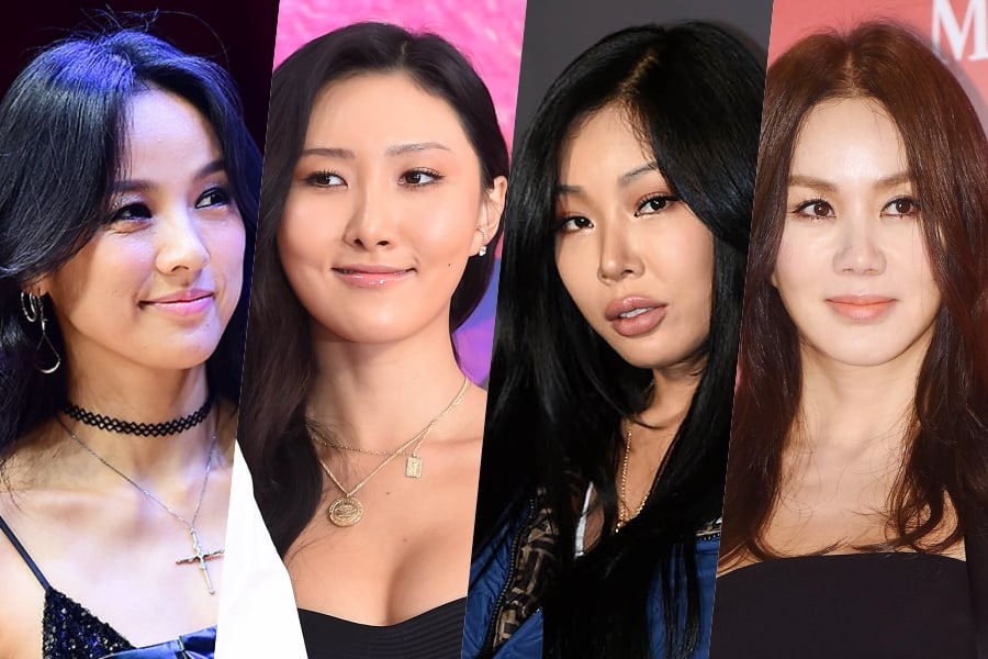 Lee Hyori, MAMAMOO's Hwasa, Jessi, And Uhm Jung Hwa Confirm Plans To Hold 1st Meeting For New Girl Group Project