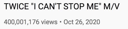 TWICE’s “I CAN’T STOP ME” Becomes Their Fastest MV To Hit 400 Million ...