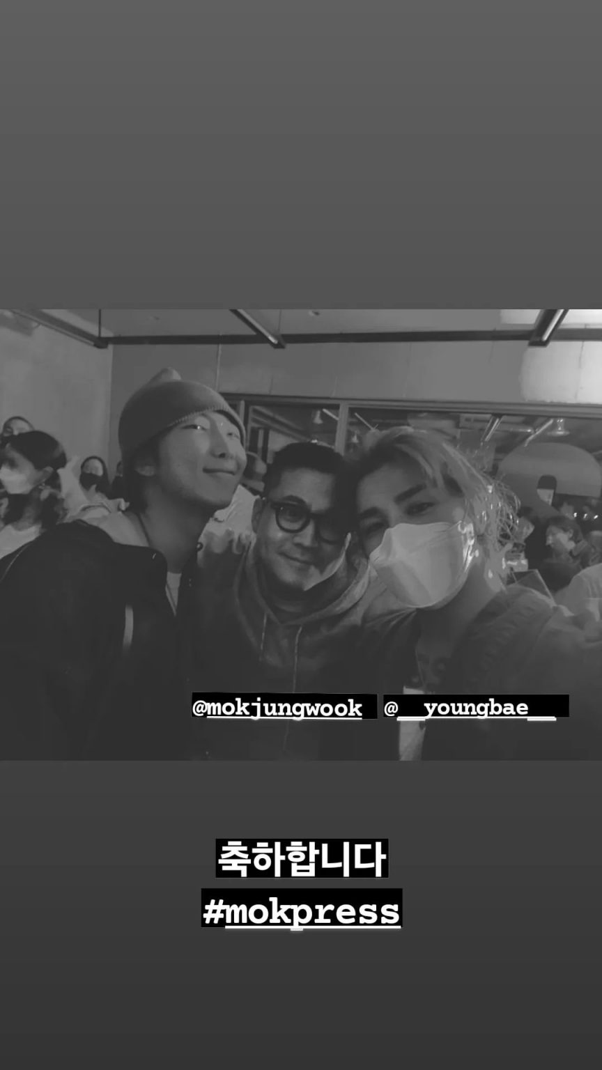 RM BTS dan Taeyang BIGBANG