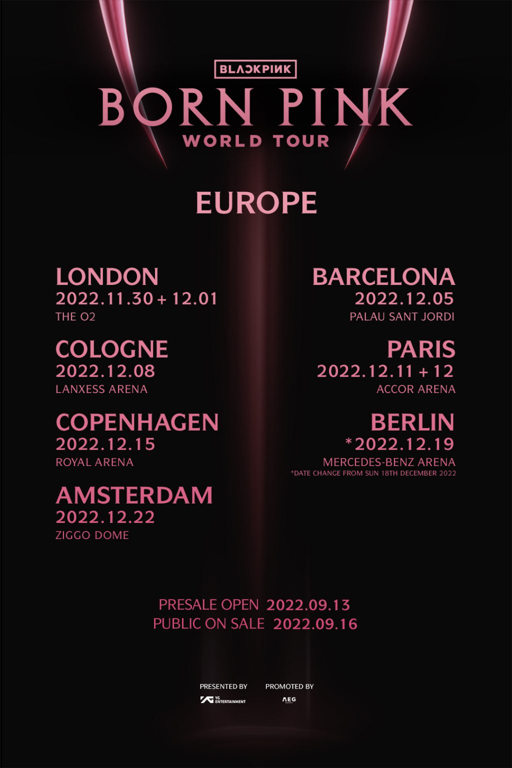 Tur dunia BLACKPINK di Eropa