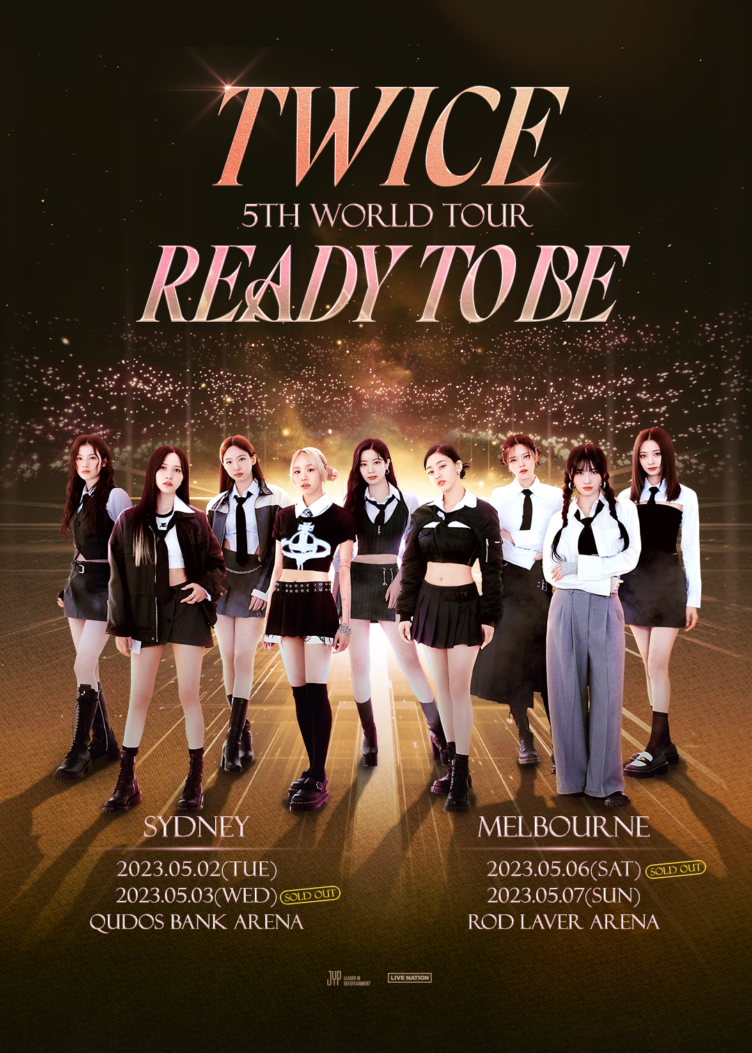 TWICE Adds Additional “READY TO BE” Australia And North America Tour