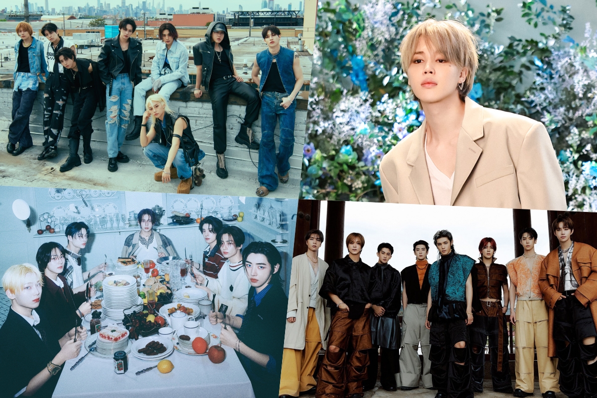 Stray Kids, BTS's Jimin, ENHYPEN, NCT 127, aespa, SEVENTEEN