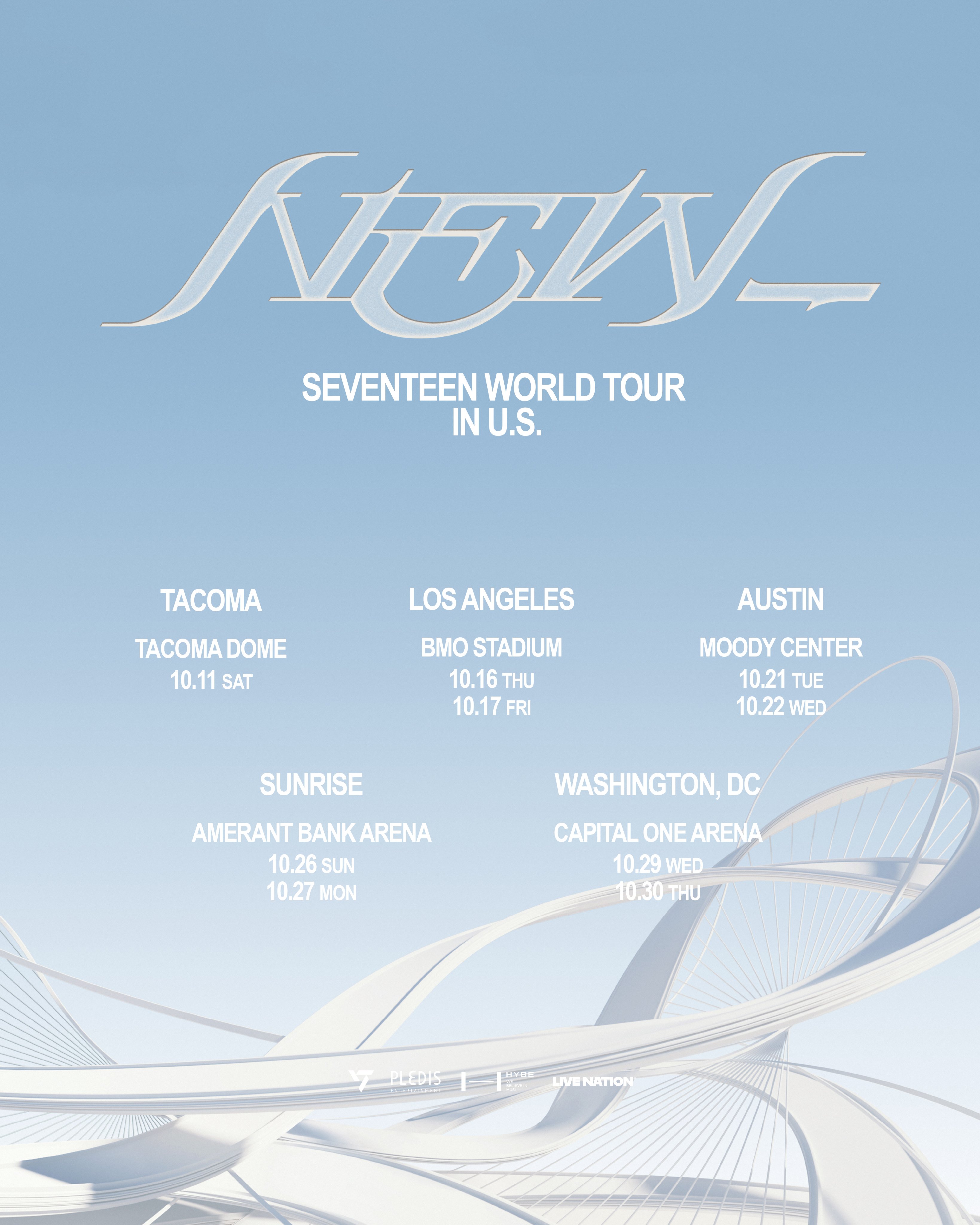 Update: SEVENTEEN Reveals U.S. Cities And Dates For Upcoming