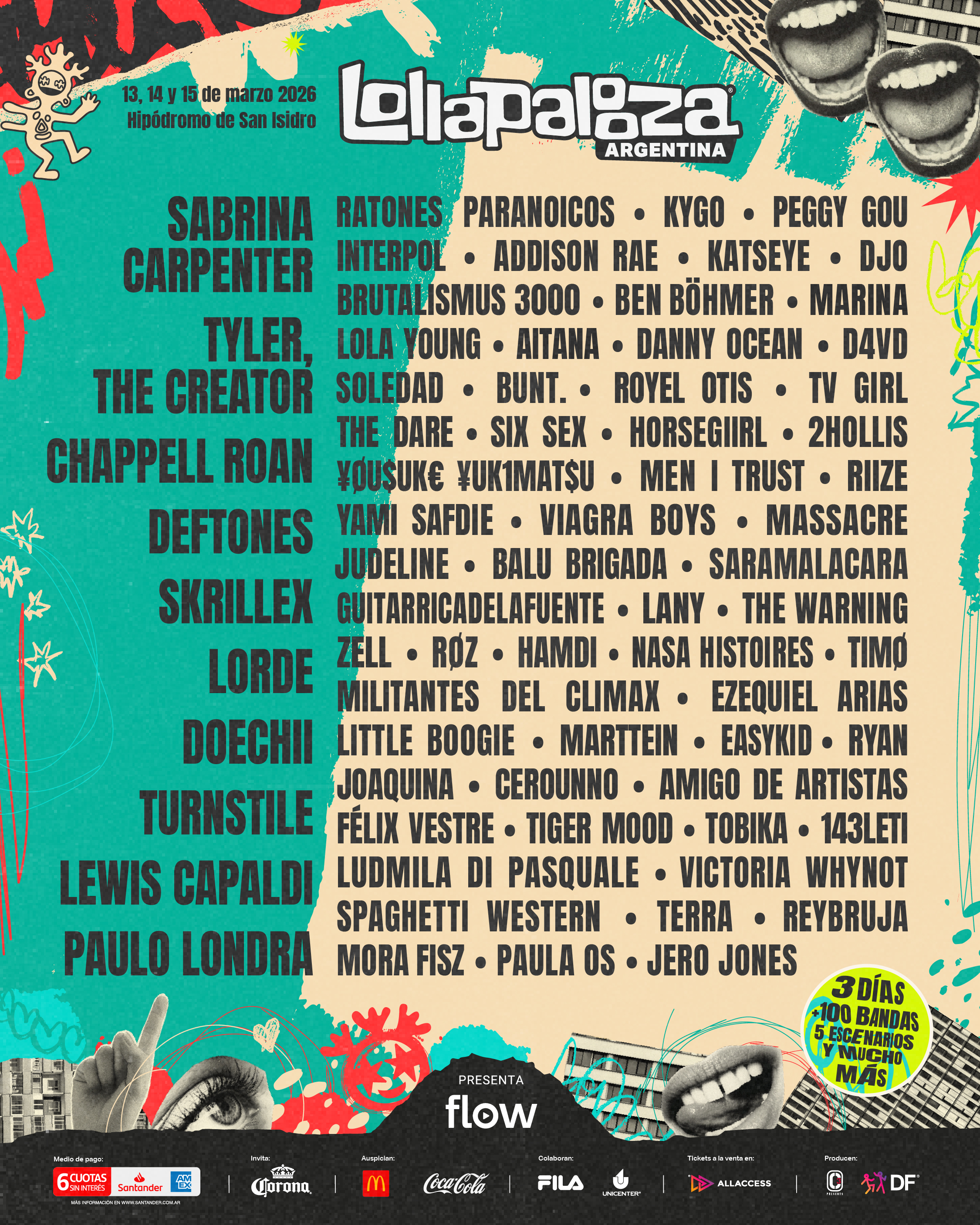 RIIZE And KATSEYE To Perform At Lollapalooza Argentina, Chile, And Brazil 2026