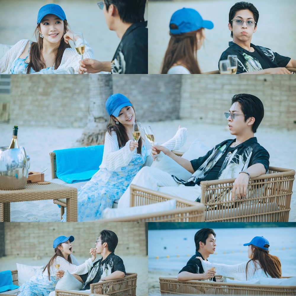 Park Min Young And Joo Jong Hyuk Transform Into A Lovey-Dovey Couple On The Beach In “Confidence Queen”