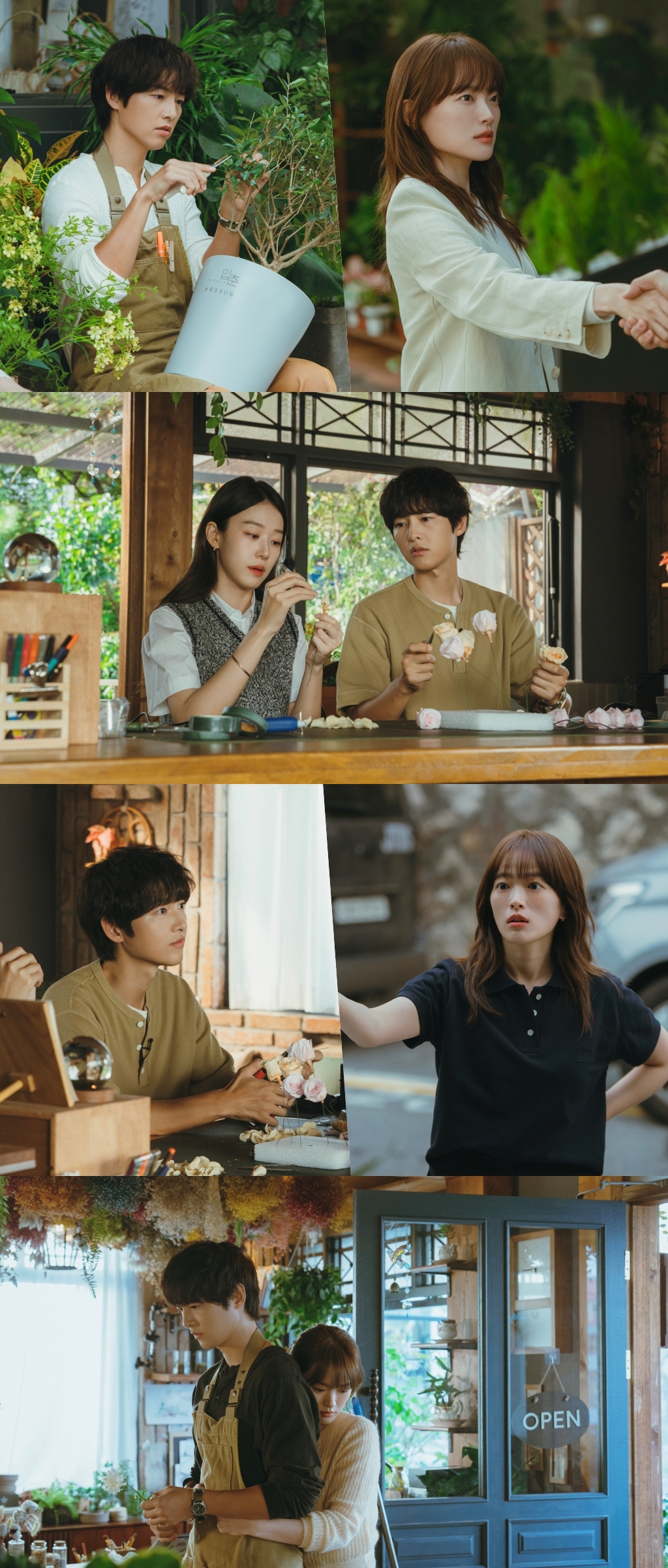 Chun Woo Hee’s Unexpected Back Hug Leaves Song Joong Ki Frozen In “My Youth”