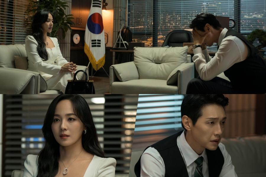 Eugene And Ji Hyun Woo Engage In Cold War Of Words In “First Lady”