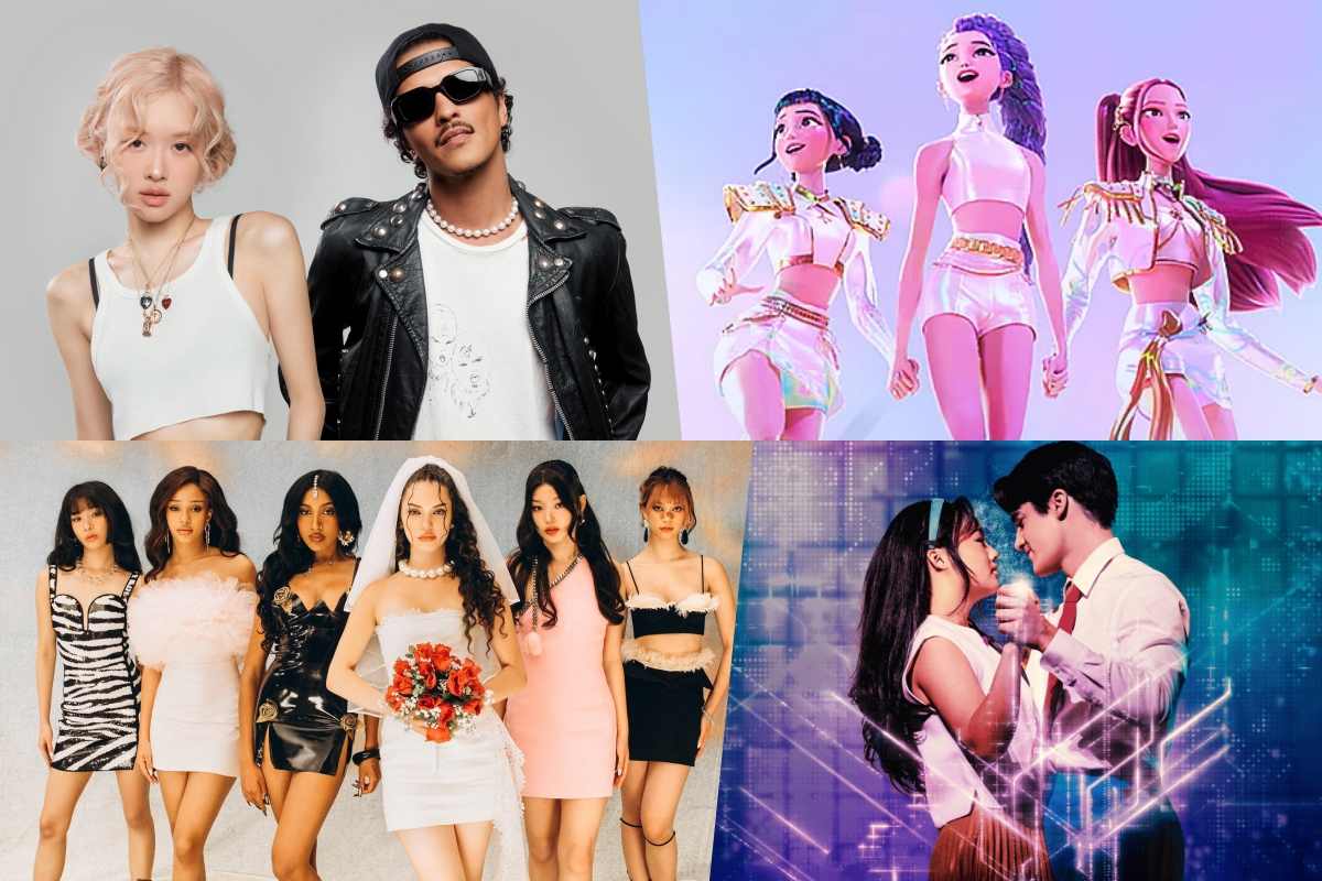 Rosé And Bruno Mars’s “APT.” “KPop Demon Hunters” Soundtrack, KATSEYE, And “Maybe Happy Ending” Soundtrack Nominated For 2026 Grammys