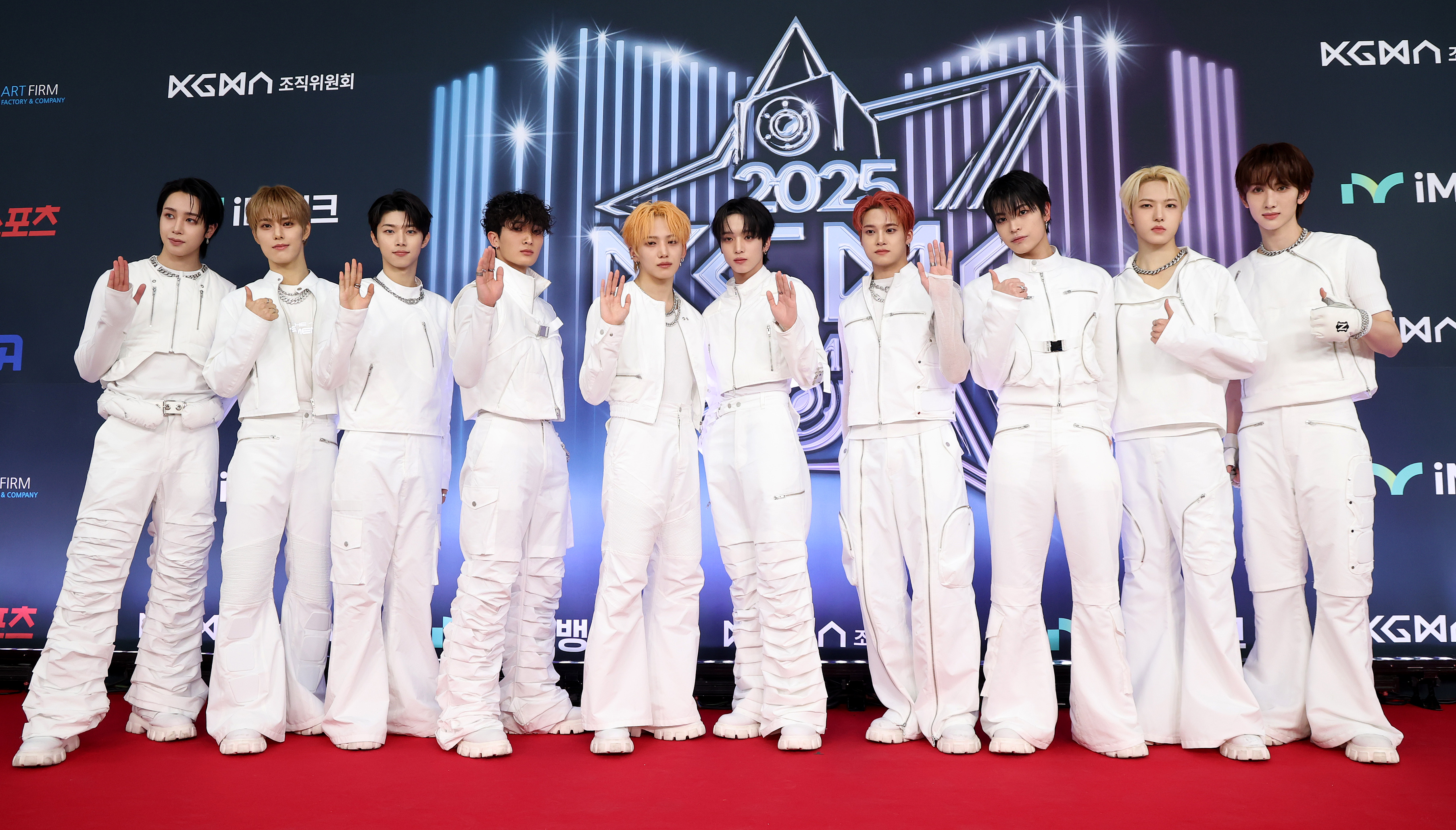 Stars Walk The Red Carpet At 2025 KGMA Day 1