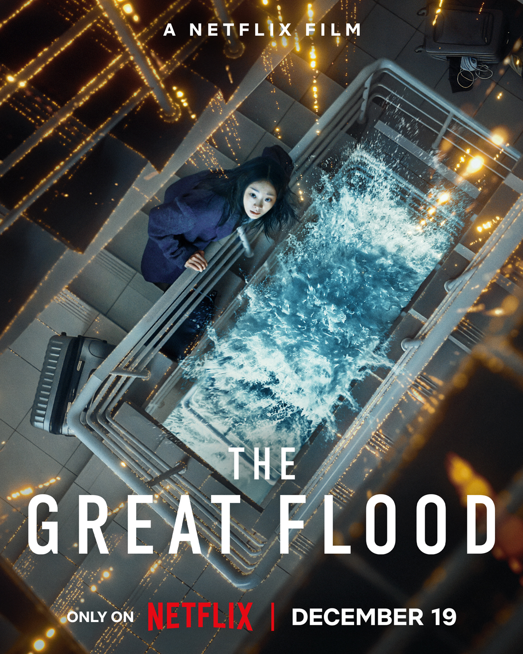 Kim Da Mi Faces A Deadly Disaster In Poster For New Film “The Great Flood”