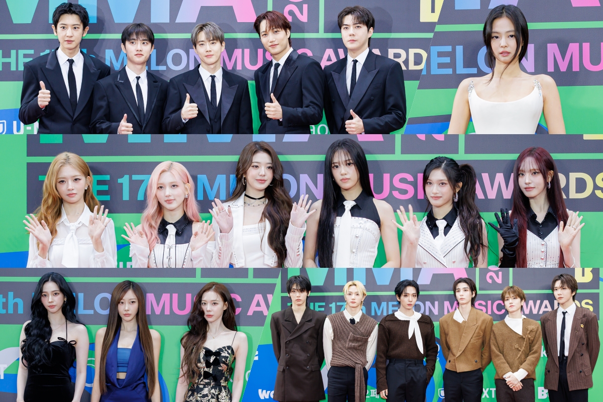 Stars Light Up The Red Carpet At Melon Music Awards 2025