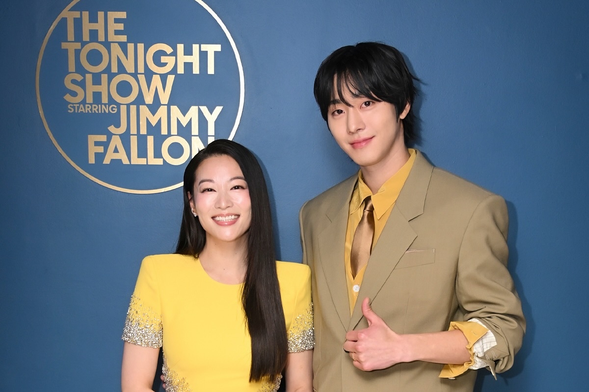 Watch: Arden Cho And Ahn Hyo Seop Dish On “KPop Demon Hunters” Voice Acting Roles, “Free” Covers, And More On “The Tonight Show Starring Jimmy Fallon”