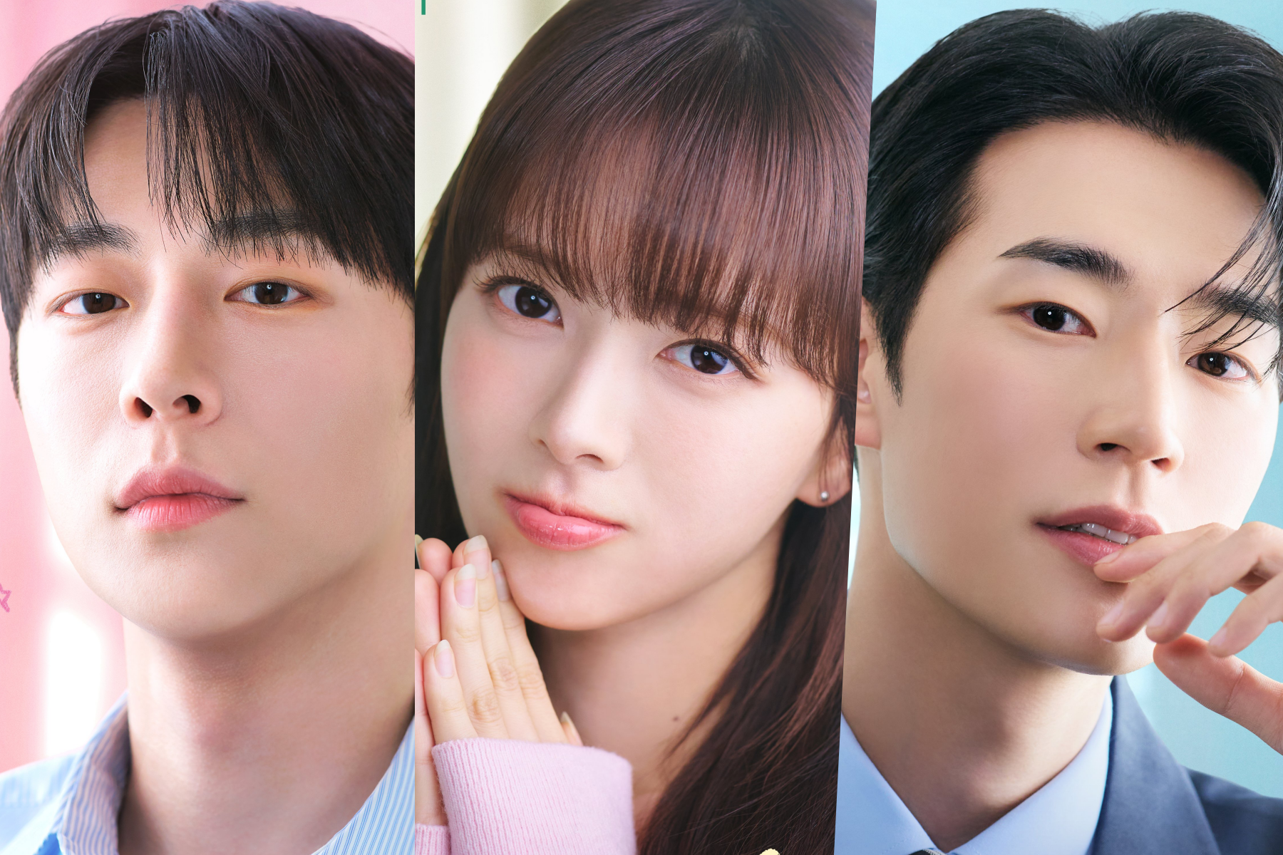 Bae In Hyuk, Roh Jeong Eui, And Park Seo Ham Become Entangled In An Unexpected Love Triangle In “Our Universe” Posters