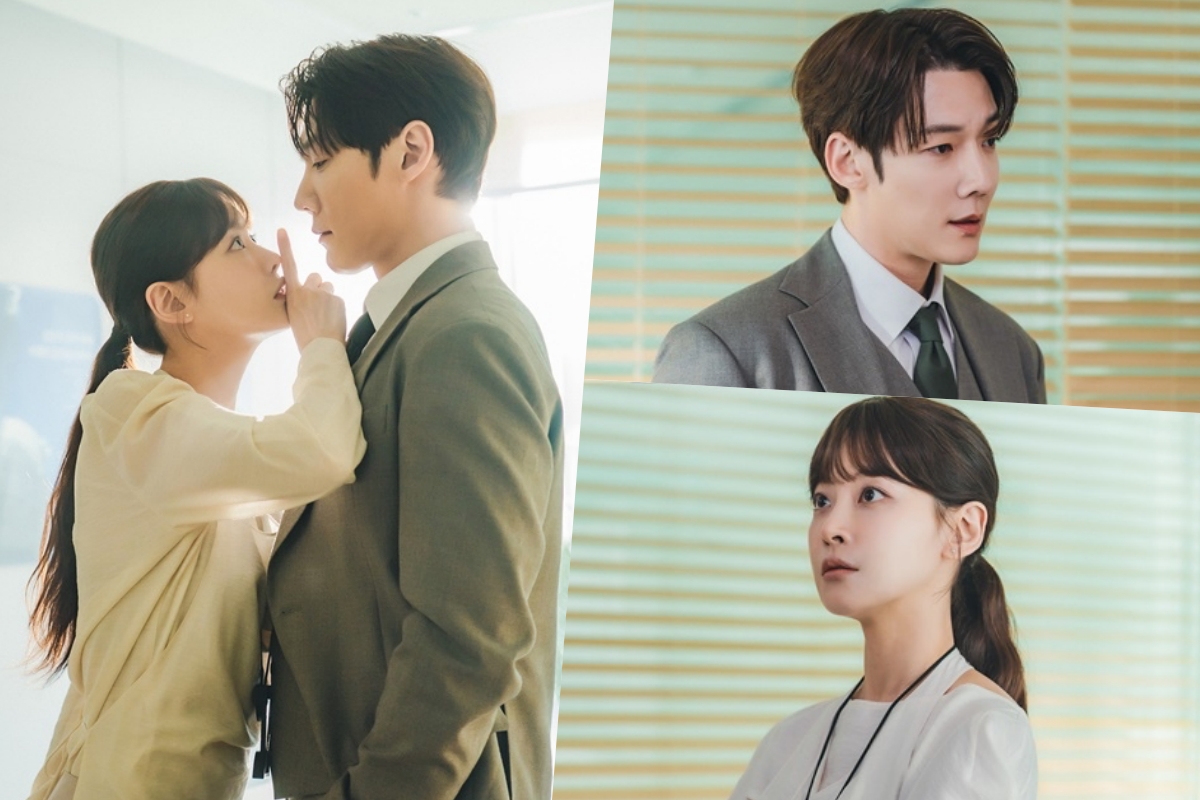 Oh Yeon Seo And Choi Jin Hyuk Get Close In An Empty Conference Room On “Positively Yours”