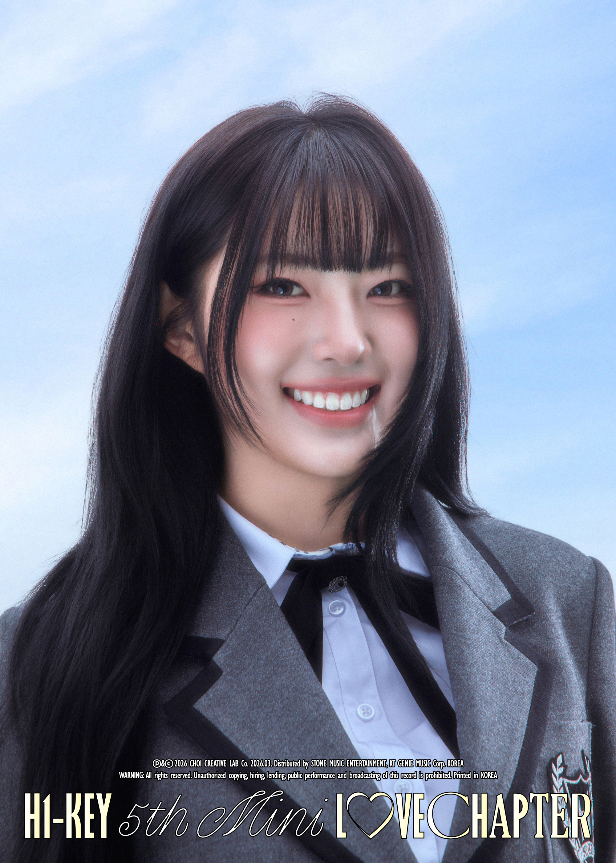 صورة مفهومية للعضوة ييل من فرقة H1-KEY