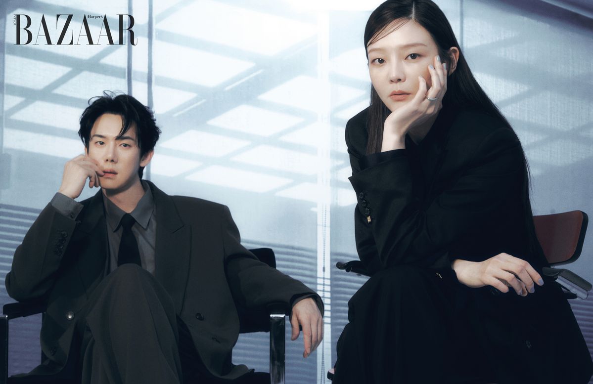 لقطة من كواليس مسلسل محامي الأشباح