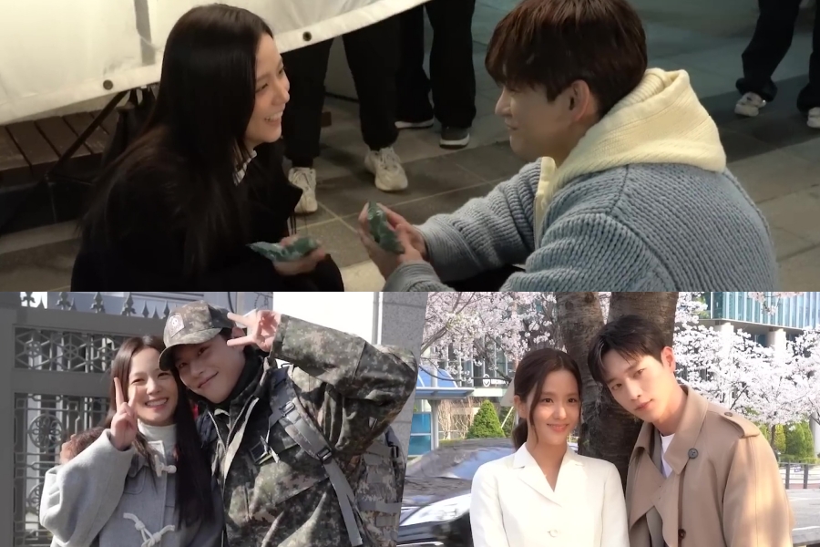 Watch: Jisoo Showcases Perfect Chemistry With Co-Stars Seo In Guk, Kim Sung Cheol, Seo Kang Jun, And More On Set Of “Boyfriend On Demand”