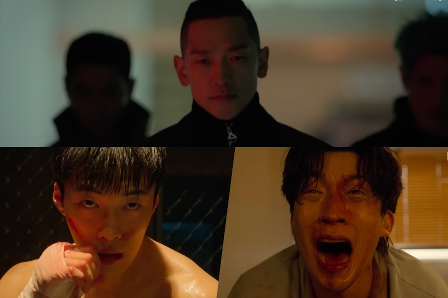 Watch: Woo Do Hwan And Lee Sang Yi Enter Brutal Fight Against Rain To Protect Their Family In “Bloodhounds 2”