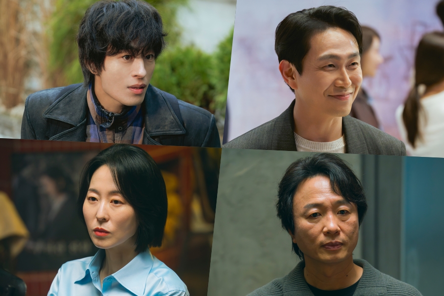 Koo Kyo Hwan Is The Odd One Out Among His Successful Friends Oh Jung Se, Kang Mal Geum, Jeon Bae Soo, And More In “We Are All Trying Here”
