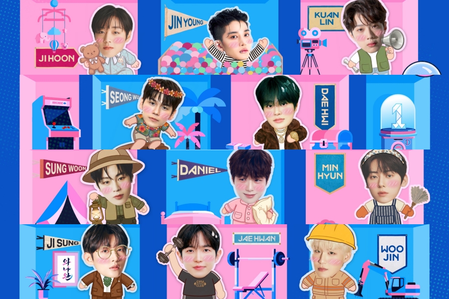 Wanna One Teases Unique Room Concepts Showcasing Each Member’s Personality In “WANNA ONE GO: Back to Base”