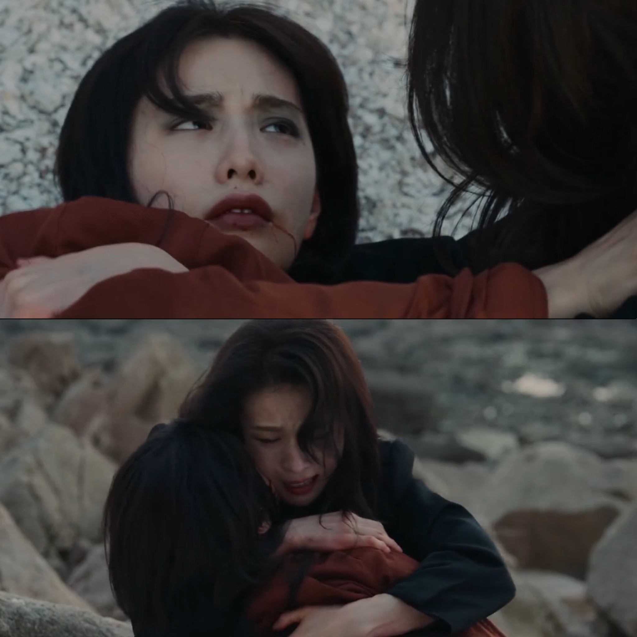 لحظة فوز سانغ آه بجائزة أفضل ممثلة