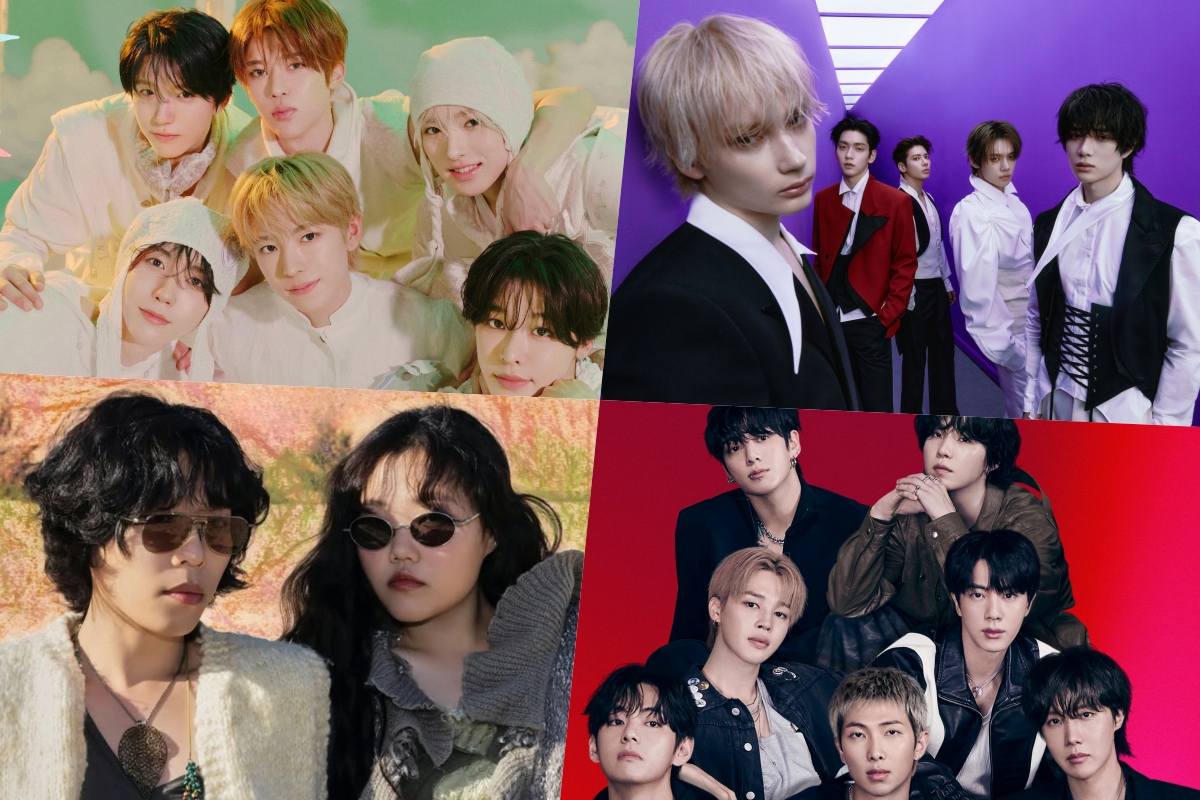 NCT WISH, TXT, AKMU, And BTS Top Circle Weekly Charts