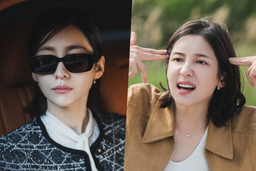 Park Ji Hyun’s Past Idol Charm Breaks Through Her Elegant Chaebol Wife Persona In “Wild Sing”