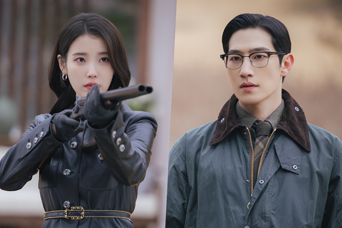 IU Points Her Rifle At Noh Sang Hyun In “Perfect Crown”