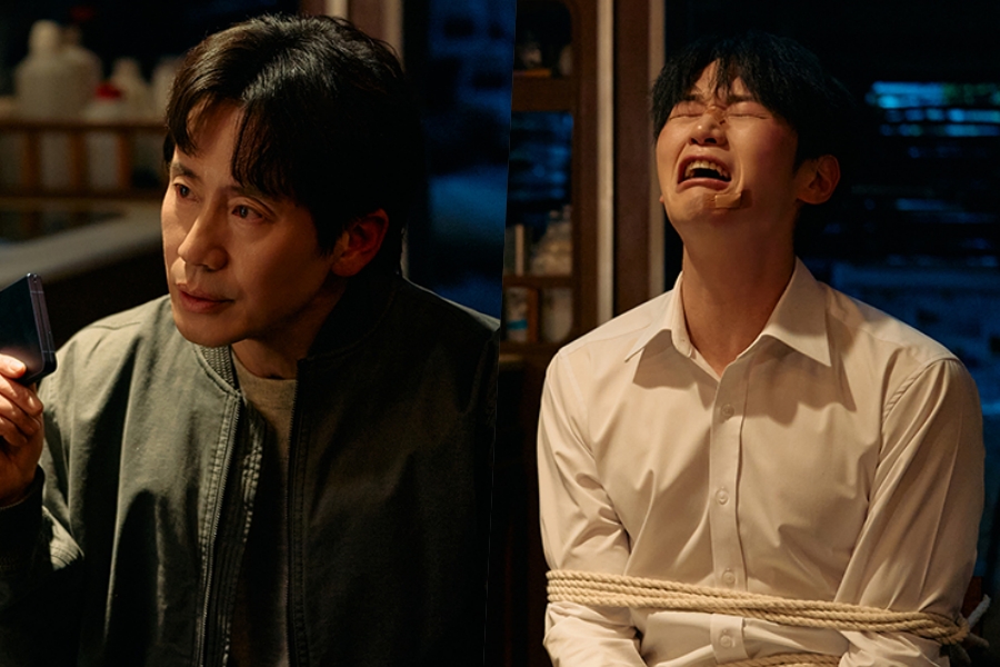 Shin Ha Kyun Kidnaps And Interrogates Tearful Lee Hak Joo In “Fifties Professionals”