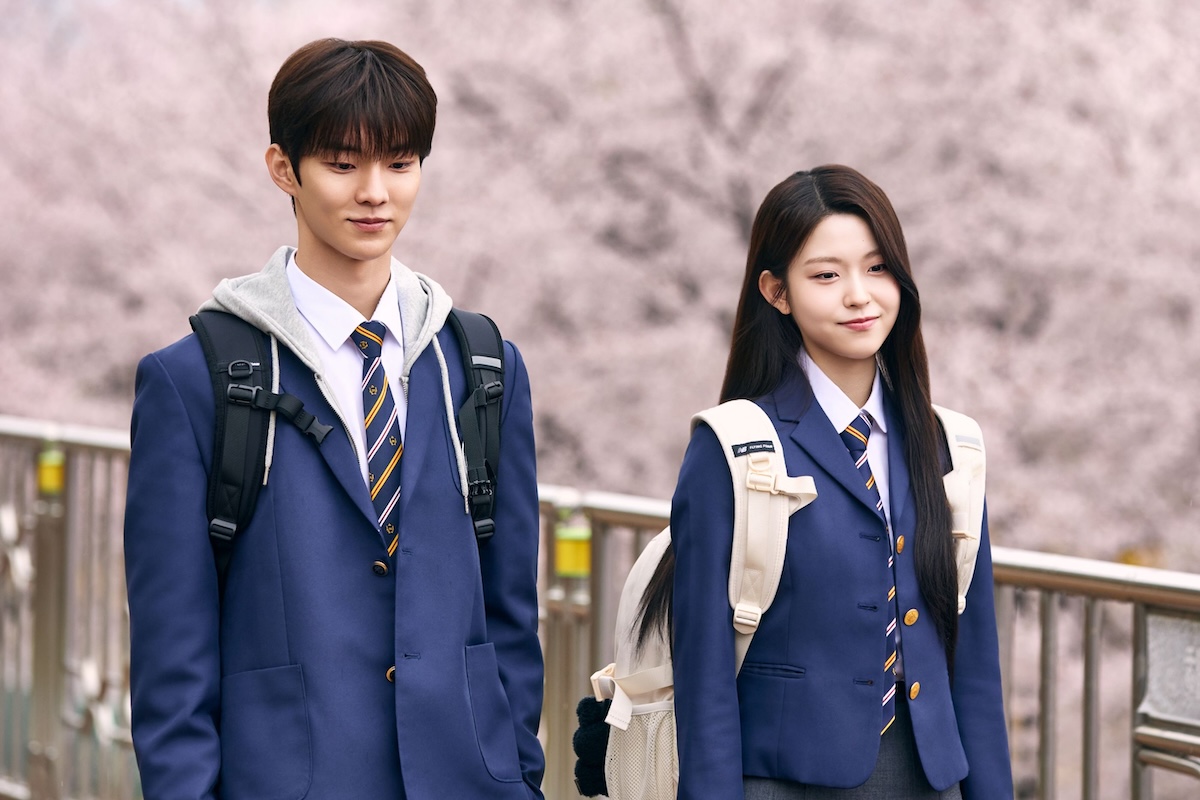 THE BOYZ’s Q And Hwang Ji Ah Showcase Youthful Charms In School Uniforms In New Drama “My Idol, My Debut”