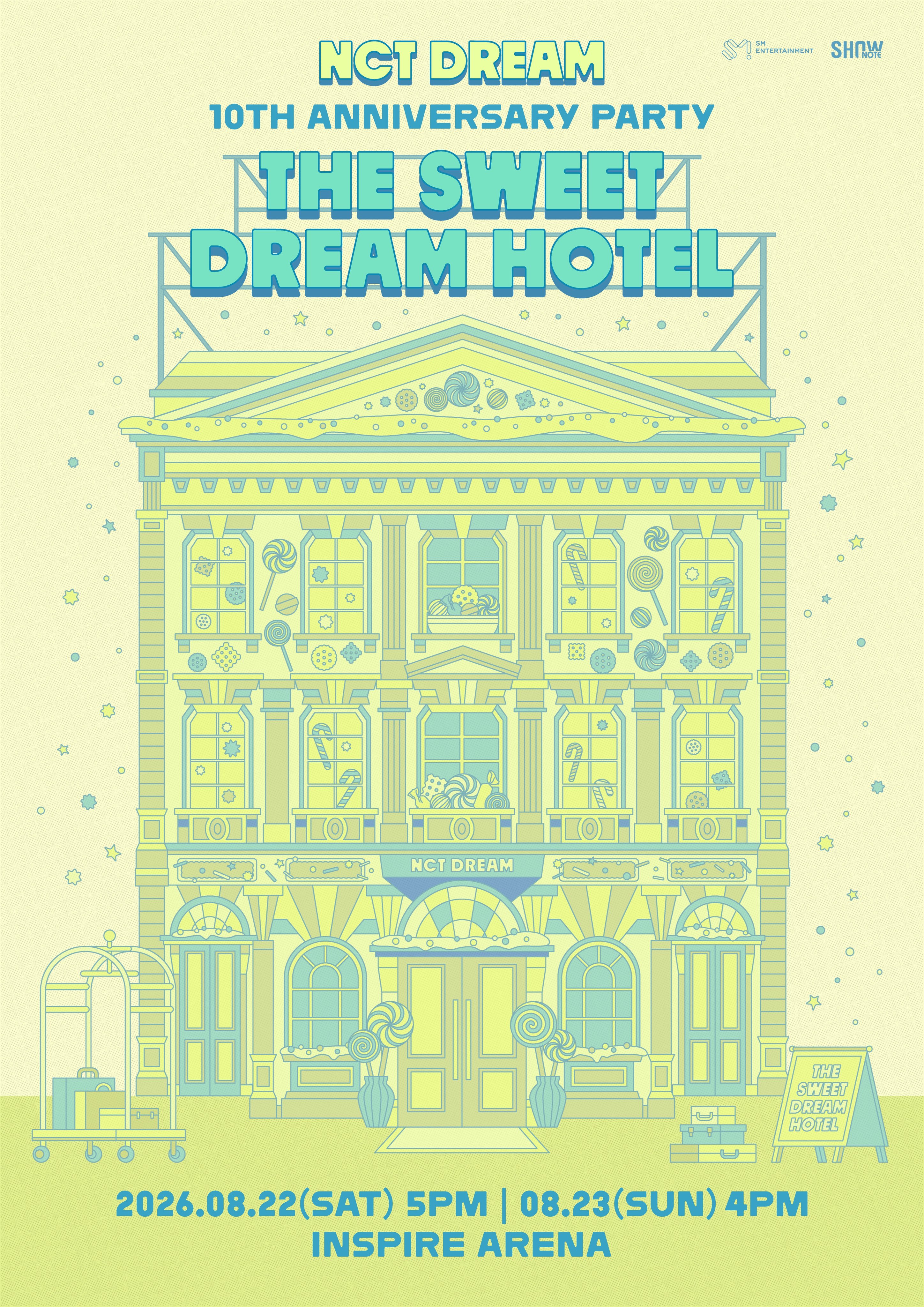 NCT DREAM Announces 10th Anniversary Fan Meeting “THE SWEET DREAM HOTEL”