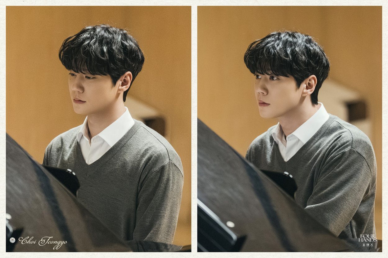 “Four Hands, Two Sonatas” Shares New Concept Photos Of Song Kang And Lee Jun Young